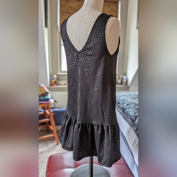A- Line Drop Waist Tank Mini Dress - Picture 6 of 6